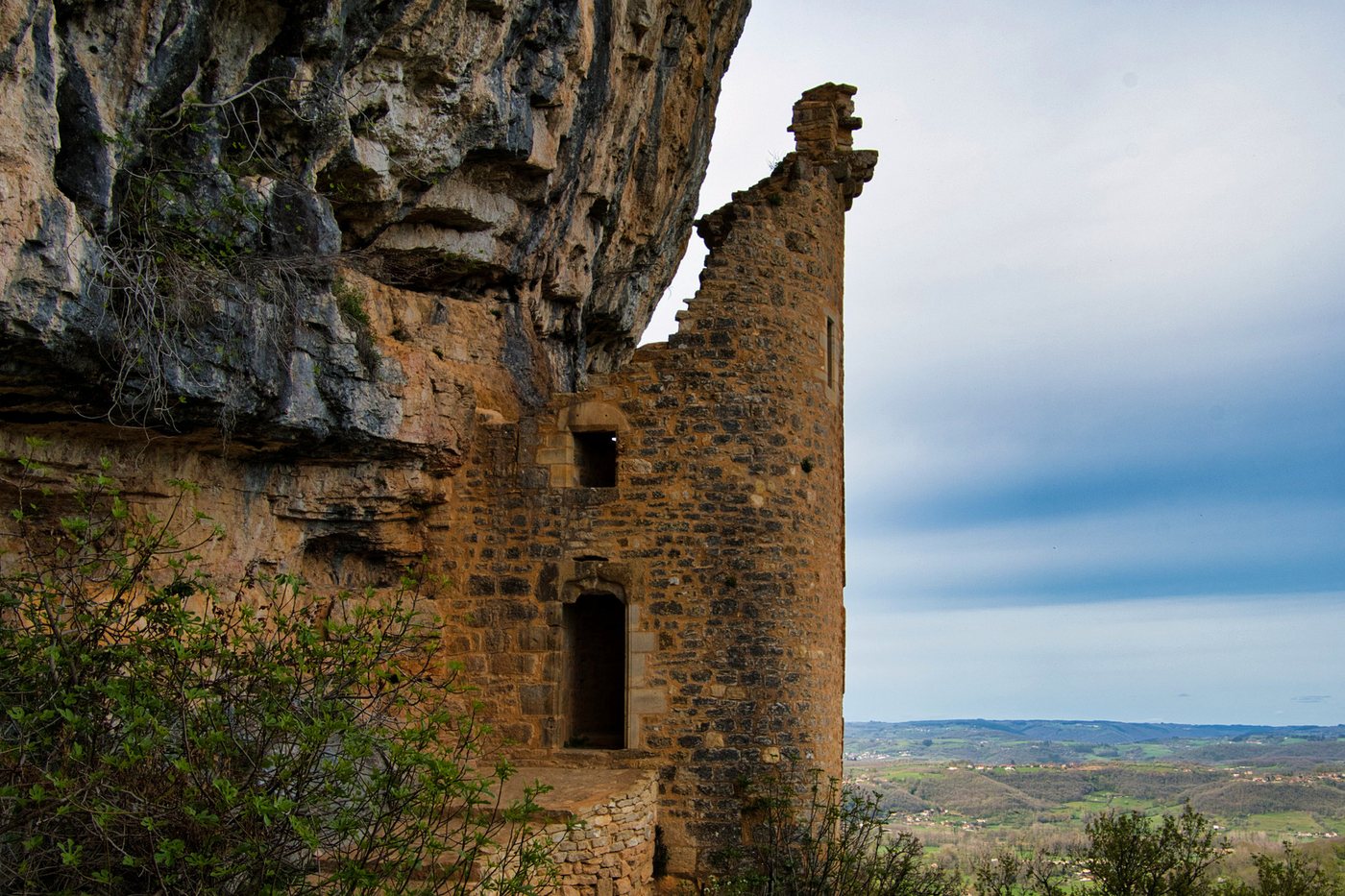 Les pierres du château, Autoire dans le Lot